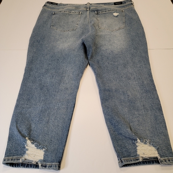 Liverpool Kenndy Crop Straight Jeans with Destruction LM7195VH Size 22W NEW! - Picture 17 of 17